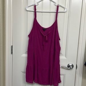 Torrid Women’s tank pink/plum